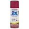 Rust-Oleum Spray Paint, Red Currant, Matte, Solvent, 12 Oz 331190 - alternate 1